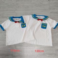 ドナルド　セーラー　　しまむら　110cm 130cm　2点セット