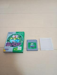 ポケットモンスター緑 ゲームボーイ ソフト ケース付き