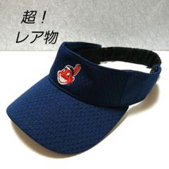 【希少】インディアンス NEW ERA ワフー酋長 バイザー【ヴィンテージ】