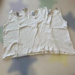 プチバトー　アンダーシャツ 3枚セット 8ans/128cm