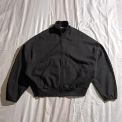 WILLY CHAVARRIA】FULL ZIP MOCK スウェット グレー