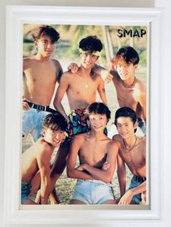 激レア！SMAP★明星 開幕！青春リーグ 大版ポスター 激レア！SMAP☆明星 開幕！青春リーグ 大版ポスター