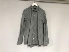 本物ジョゼフオムJOSEPHHOMMEチェック柄シワ加工ドレス長袖シャツメンズLのサムネイル
