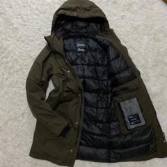 希少美品！HERNO 44 S ダッフルコート ニット　中綿　カーキ　ダウン 希少美品！HERNO 44 S ダッフルコート ニット中綿カーキダウン