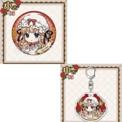 まるくじ　ローゼンメイデン　小吉　缶バッジ　アクリルチャーム　真紅