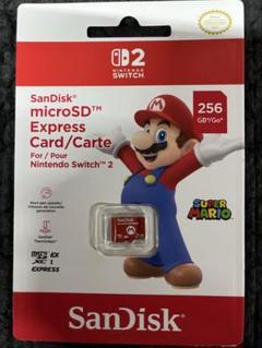 新品未開封 SanDisk microSD Express 256GB