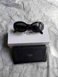CELINE ブラック サングラス 箱、ケース付き CELINE ブラック サングラス ケース付き