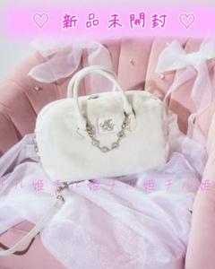 ミシェルマカロン　ファーバニティバック ミシェルマカロン♡低身長さんでも着られるブランド🤍𓈒𓏸