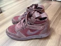 Nike AIR 赤紫　ハイカットスニーカー