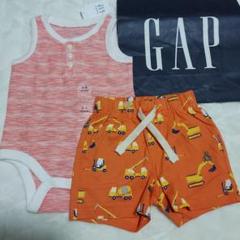 GAP ☆タンクトップボディスーツ &パンツセット 3-6ヶ月