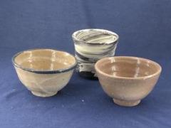 作家物 陶芸家 作者不明 杉本泥牛？ 唐津 皮鯨 盃 酒器 ぐい呑