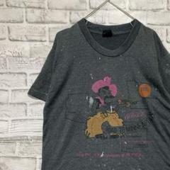 USA製90sヴィンテージTシャツ！シングルステッチ　グレー半袖古着　L 6