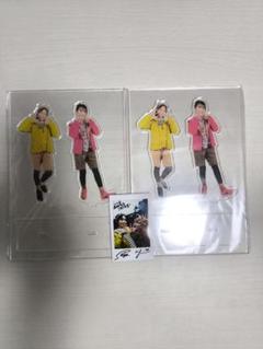 檜山沙耶 駒木結衣アクリルスタンド 直筆サイン入りチェキ付き