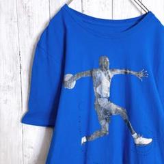 【入手困難】ナイキ ジョーダン JORDAN ブルー Tシャツ #984