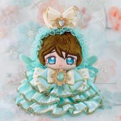 ♛♕ ぬい服 ドレス & ヘッドドレス えんじぇる みんと