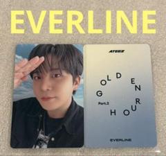 ATEEZ - ヨサン ATEEZ WORK EVERLINE エバーライン 特典トレカの