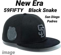 ニューエラ　59FIFTY　Black Snake　サンディエゴ・パドレスのサムネイル