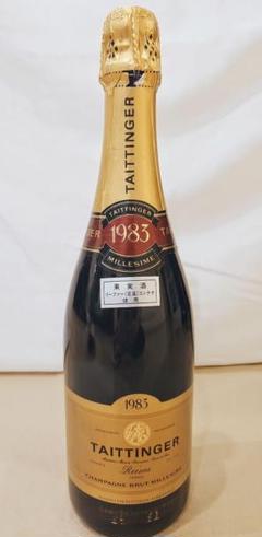 1983年　TAITTINGER シャンパン 750ml 1983年 TAITTINGER シャンパン 750ml - メルカリ