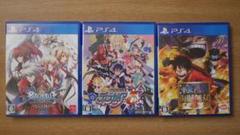 ワンピース 海賊無双3 BLAZBLUE ディスガイア5