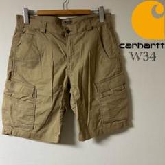 B25 MOS W34 Carhartt ショートパンツ ペインターパンツ カーハート B25 w28 モスグリーン ショートパンツ 未使用品 USA