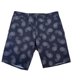 ウノピゥウゴルフ1piu1uguale3GOLFペイズリー柄ショーツ/パープル6 ウノピゥウゴルフ1piu1uguale3GOLFペイズリー柄ショーツ