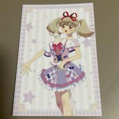オールアイカツ ミュージアム 限定 おまもり　姫石 らき オールアイカツ！色紙ART [13.姫石らき (金色箔押し)] バンダイ