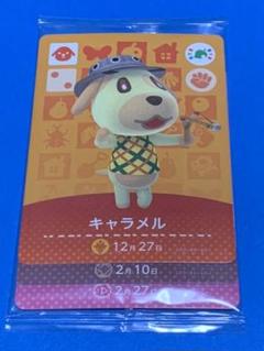 とびだせどうぶつの森 amiiboカード 3枚セット パッチ ブーケ キャラメル