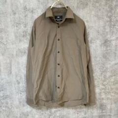 【美品】HARE ハレ 長袖シャツ トップス ブラウン メンズ Sサイズ