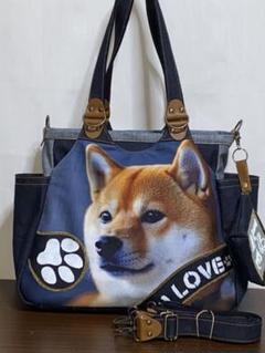 ☆ハンドメイド☆岡山デニム☆柴犬☆4wayあおりバッグ 岡山デニム☆トラ猫☆リュック対応☆4wayあおりバッグ - メルカリ