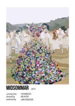希少 入手困難 ミッドサマー MIDSOMMAR ヒグチユウコ B1ポスター額付 ヒグチユウコ ポスター ミッドサマー B1 Midsommar（希少 入手