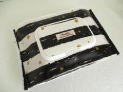 ウエットティッシュケース*ラミネート*bitatto*クレヨンボーダー