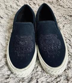 KENZO 花柄 ライオン刺繍 スリッポン 24cmのサムネイル