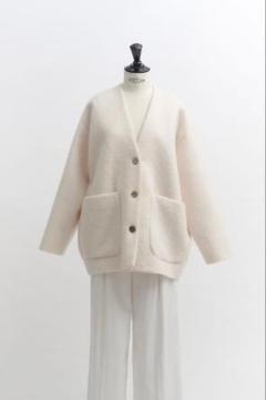 美品　yori ウールモヘアジャケット yori(ヨリ)の「ウールモヘアシャギージャケット【2021AW】9月