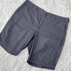 【c4754】UNIQLO チノショートパンツ　グレー　メンズ