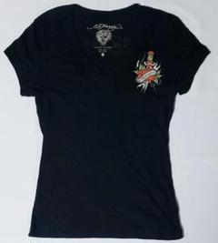 【Vネック半袖Tシャツ タイガー/黒】エドハーディー5011 Vネック半袖Tシャツ タイガー/黒】エドハーディー5011 (Ed Hardy