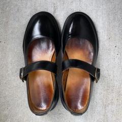 極美品 Dr.Martens メリージェーン ダブルストラップ ブラック UK3 Dr.Martens ドクターマーチン ブーツ 8065 MARY JANE メリー