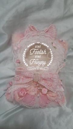 ぬい服　ふわふわねこみみおすわり着ぐるみ　にじぬい推しぬい　16㎝ ぬい服 ふわふわねこみみおすわり16㎝ にじぬいともぬいいつぬい