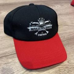 DAIWA MASTERS キャップ ダイワ マスターズ 帽子 非売品 レトロ 希少！ダイワ MASTERS 全日本 マスターズキャップ 帽子 '90 赤