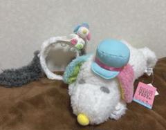 usj スヌーピー ぬいぐるみ カチューシャ レインボー
