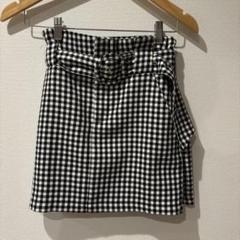 Bershka ギンガムチェック タイトスカートのサムネイル