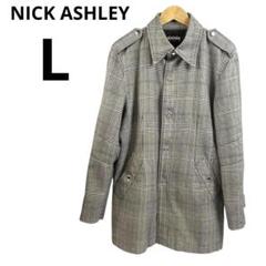 NICK ASHLEY ニックアシュレー中綿ミリタリーグリーン　P-コート NICK ASHLEY ニックアシュレー中綿ミリタリーグリーン P-コート