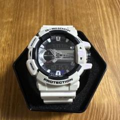 G-SHOCK GBA-400 ホワイト デジタル腕時計 CASIO G-SHOCK GBA-400 Bluetooth ホワイトパール アナデジ 白