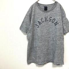 a161 DUAL VOICE tシャツ（XL）半袖　綿100% グレー　ロゴ