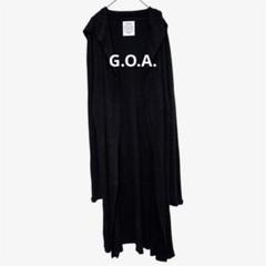 G.O.A./ゴア/フード付きロングカーディガン/羽織/ユニセックス/3143 G.O.A./ゴア/フード付きロングカーディガン/羽織/ユニセックス