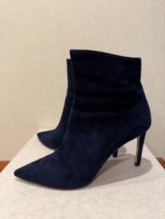Jimmy Choo ネイビーショートブーツ サイズ38 Jimmy Choo ネイビーショートブーツ サイズ38