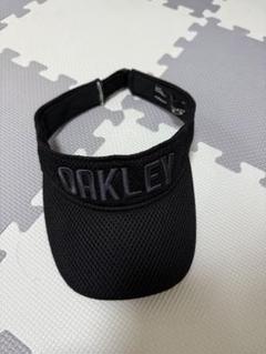 OAKLEY ブラック サンバイザー