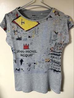 SPRZ NY バスキア グラフィック フレンチスリーブTシャツS ユニクロ