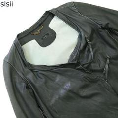 sisii レザージャケット ブラック系 M シシ