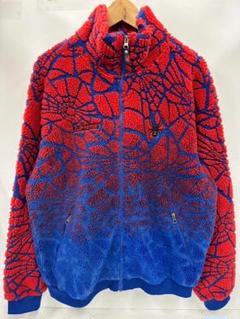 Supreme(シュプリーム) 22AW Spyder Web Polar Fleece Jacket スパイダーウェブ ジャケット  ブランド表記ブラック (実物グレー調) サイズ L｜【公式】カインドオルオンライン ブランド古着・中古通販【kindal】
