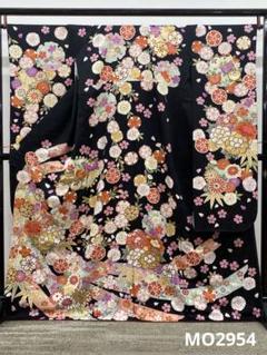 振袖 豪華 金駒 金彩 身丈167cm 撥水加工済 もものはな